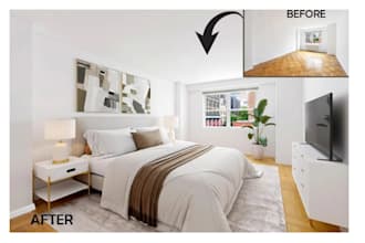 do real estate virtual staging and home digital