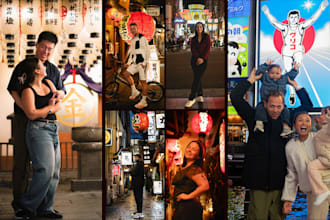 be your osaka photographer for dreamy dotonbori night photos