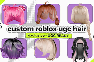 create custom roblox ugc hair made to stand out