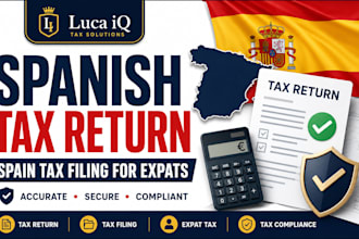 file your spanish tax return, spain tax filing, expat tax and handle spain irpf