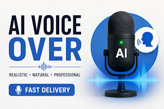 create realistic ai voice over for youtube videos