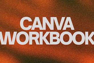 design basketball training guide, canva sport workbook, fitness workbook