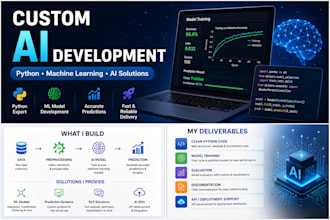 develop custom ai solutions using python