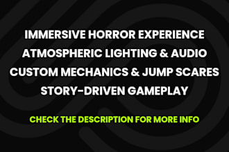 develop your roblox horror game with atmospheric quality