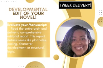 developmentally edit your manuscript