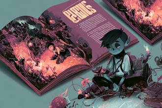 design children book illustrations story books and covers