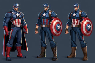 do a superhero comic