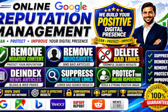 deindex defamatory google results,remove negative links,news articles,mugshots