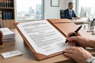 redactaré contratos profesionales personalizados y completos