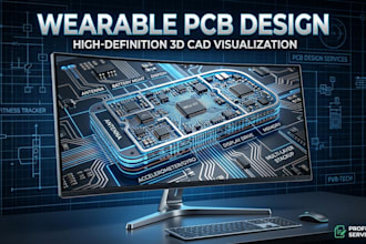 design wearable electronics pcb for smartwatch fitness tracker and health device