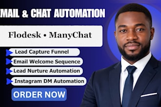 set up email automation and chatbot automation