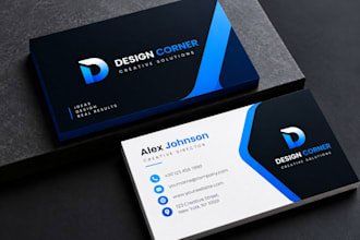 design a professional and modern business card