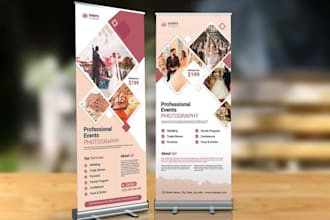 design roll up banner, retractable banner, billboard and signage