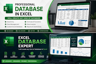do professional database on excel