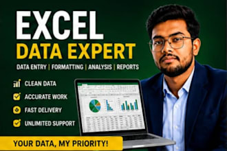 clean, format, merge, split excel data