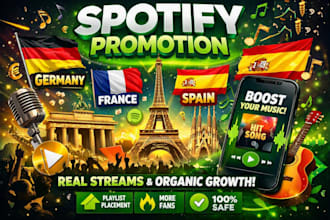 do german spotify music promotion france spain spotify promotion
