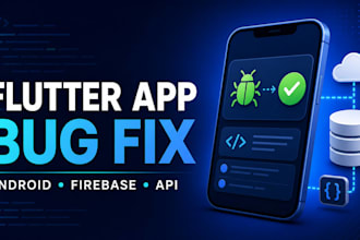 fix flutter android app bugs and integrate firebase features