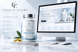 build a supplement website, peptide store and nutraceutical website