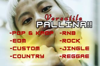 female pop singer edm vocalist ghost singer songwriter pro female pop vocalist