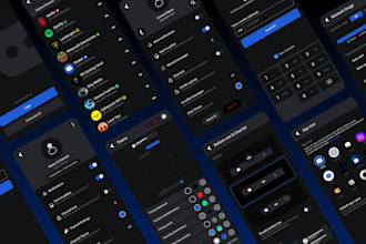 premium mobile app UI for ios and android