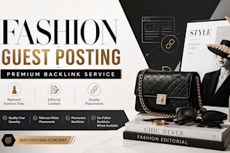 provide fashion backlinks with quality fashion guest post