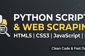do python scripting for data analysis and automation