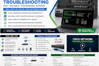troubleshoot cisco network connectivity issues
