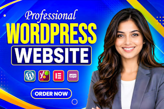 build wordpress website, custom wordpress website, business website development