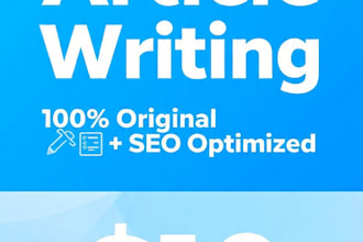 seo blog posts and website content