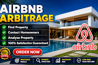 be your airbnb arbitrage property finder for USA, UK, and ca