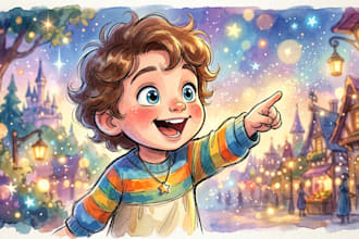 children book illustration and children book illustration