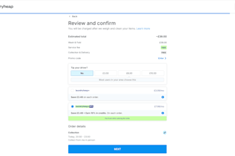 build a full stack web application for your laundry business