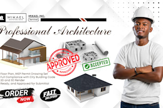 draft 2d floor plans, architectural drawings, roof plan, permit drawings