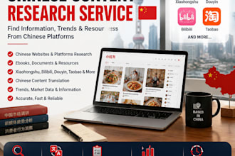 find chinese content and information from china platforms