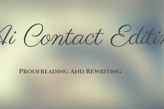 do professional ai content editing and proofreading