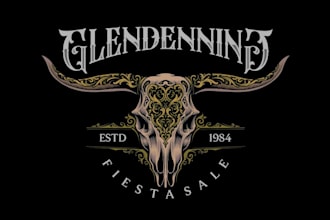 do custom western horse farm livestock cowboy ranch logo and cattle brand design