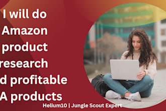 do amazon product research and find profitable products for fba