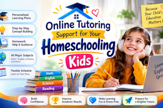 provide online tutoring support for homeschooling kids