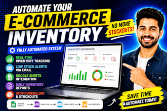 setup complete ecommerce inventory automation