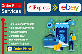 do aliexpress to ebay product order placement and tracking