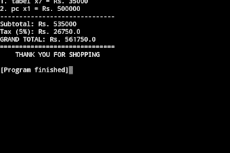 build custom python billing systems and automation scripts for shop owners