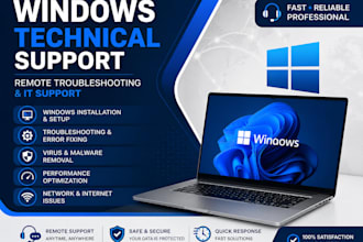 troubleshoot and fix windows computer problems remotely