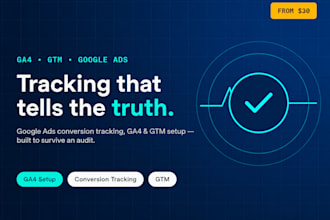 setup google ads conversion tracking, ga4 and GTM
