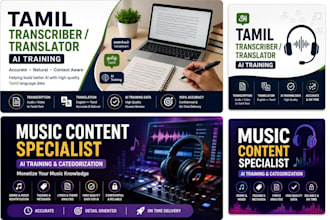 do tamil translator ai training