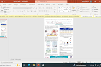 create academic writing and presentation