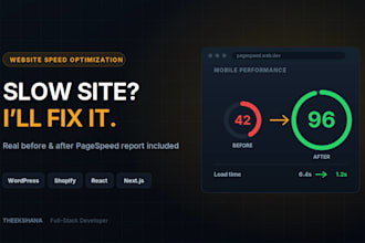 fix your slow website and boost google pagespeed score