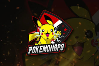 create a logo for your pokemon and trainer