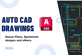 do a complete architectural and structural design using cad