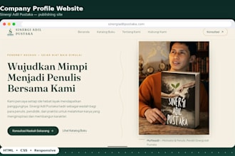 design and code a responsive HTML CSS website