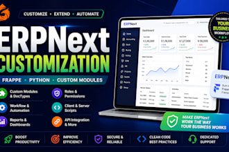 customize erpnext and develop custom frappe modules